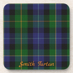 Conjunto de 6 Porta-Copos de Tartã Smith para Pres