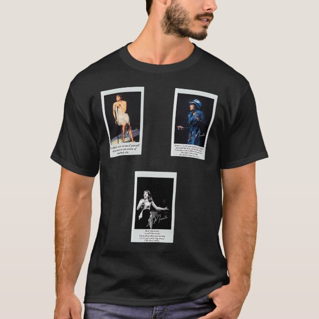 Conjunto de Adesivos / Camiseta Liza Minnelli (Frente)