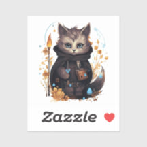 Conjunto de Adesivos de Gato Perfeito para Present