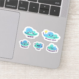 Conjunto de adesivos de ótimo trabalho de desenho