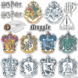 Conjunto de Adesivos Harry Potter