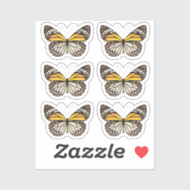 Conjunto de adesivos Monartais da Borboleta Monarc