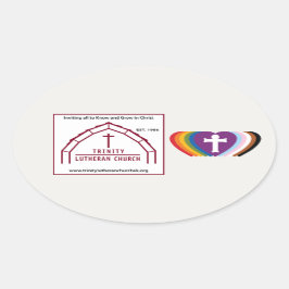 Conjunto de adesivos Trinity e RIC para logotipos