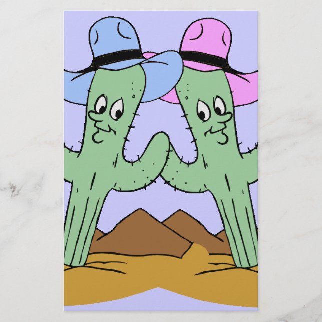 Conjunto de Amigos Cactus (Frente)