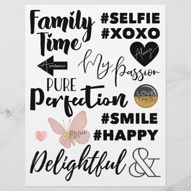 Conjunto de Artes do Word 01 "Prazos Simples" (Frente)