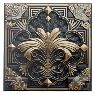 Conjunto de Azulejos Cerâmicos Decadentes