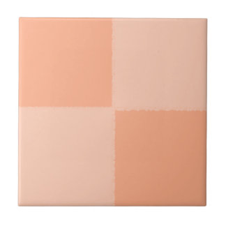 Conjunto de azulejos florais de salmão-claro-fetal
