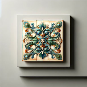 Conjunto de Azulejos Harmonic Fleur