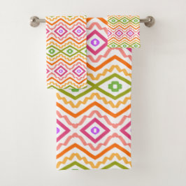 Conjunto de Bandeja Cor-de-Rosa Verde Laranja Padr