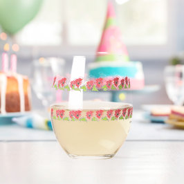 Conjunto de Bebidas : Flores Exóticas