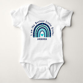 Conjunto de body de jersey para bebê de Irmãzinha 