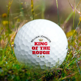 Conjunto de Bolas de Golfe com Nome Personalizado