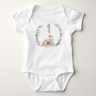 Conjunto de camisa para aniversário de 1 ano Winte