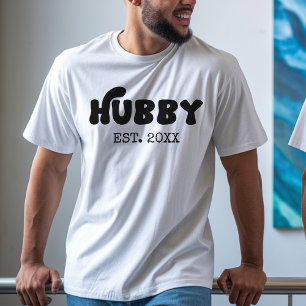 Conjunto de Camisas do Casal Wifey Hubby Personali