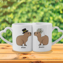Capybara casal