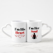 Coração e Alma Design Fofo de Casal no Dia dos Nam