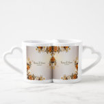 Conjunto De Caneca De Café Flores Brancas Laranja-Ouro de Presente Recém-Marc<br><div class="desc">Novo Ouro de presente Laranja Flores Brancas Café Conjunto de Mug Café. Único,  bonito,  na moda design. Fácil de ser personalizado. O estilo,  o tamanho e as cores da fonte podem ser alterados. Itens correspondentes estão disponíveis.</div>