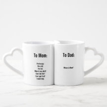 Mãe engraçada e Pai