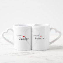Maior vovó e vovô Coffee Mug Set