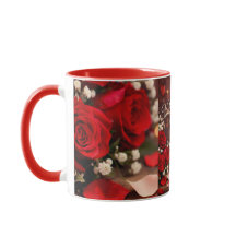 Conjunto de Caneca 'Para Sempre Seu(a) no Dia dos