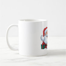 Conjunto de canecas de Natal de 4, Mugs de Café de