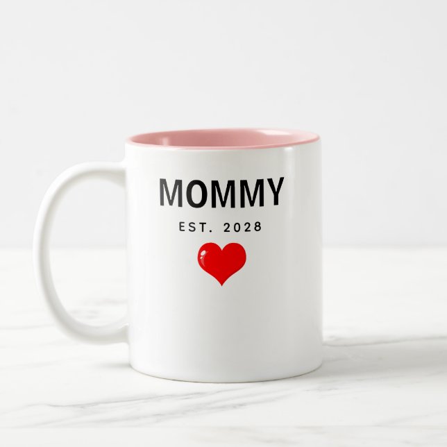 Conjunto de Canecas Personalizadas para Mamãe e Pa (Esquerda)