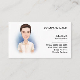 Conjunto de Cartão de visita personalizado