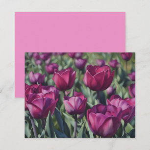 Conjunto de Cartões de Nota com Arte de Flor de Tu