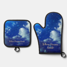 Conjunto de Cozinha Where Dreams Reside | Luvas de