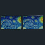 Conjunto de Dedos Noturnos Van Gogh Starry<br><div class="desc">O Trabalho de Arte de Vincent Van Gogh - "A Noite Estrelada" é apresentado nestas fronhas (ver cobrir de edredão correspondente). Um céu noturno tão vivo com sumptudos pingos! **Veja os produtos relacionados com este design na nossa loja e descubra opções mais incríveis com esta imagem maravilhosa:https://www.zazzle.com/collections/arty_gifts_for_the_van_gogh_fan_in_your_life-119079521028472120?rf=238919973384052768</div>