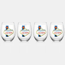 Conjunto de Drinkware de Las Vegas