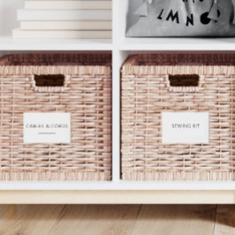 Conjunto de Etiquetas 3,5x2 Inch do Editable Home