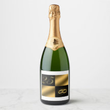 Conjunto de etiquetas de 25 aniversário, Comida e