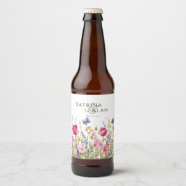 Conjunto de Etiquetas de Alimentos e Bebidas de Fl