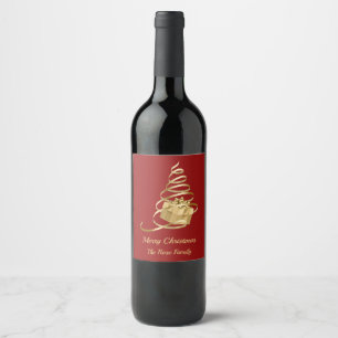 Conjunto de Etiquetas de Comida e Bebida da Árvore