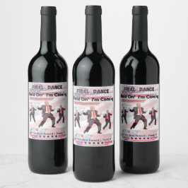 Conjunto de Etiquetas de Comida e Bebida do Vinho 