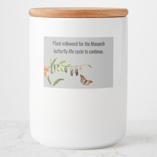 Conjunto de etiquetas de comida e bebidas (Frente)