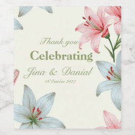 Conjunto de etiquetas de comida e bebidas