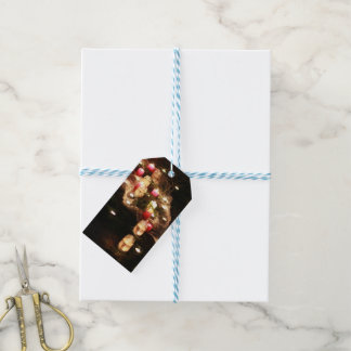 Conjunto de Etiquetas de Presente com Luz de Vela 