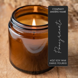 Conjunto de Etiquetas Verticais Mínimas de Jar de 