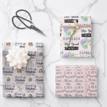 Conjunto de folhas de papel de enrolamento de 3