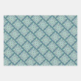 Conjunto de Folhas Planas de Mola de Presente Verd