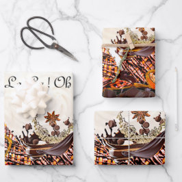 Conjunto de Folhas Planas de Papel de Encapsulamen