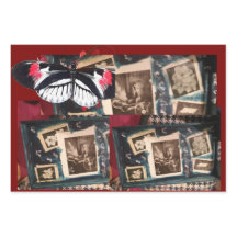 Conjunto de folhas planas de papel de enrolamento