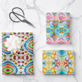 Conjunto de Folhas Planas de Papel para Crianças C