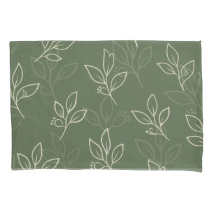 Conjunto de fronhas Green Leaf