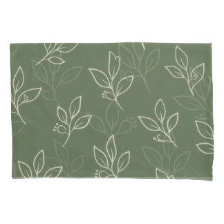 Conjunto de fronhas Green Leaf