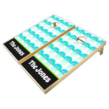 Conjunto de furos tropicais personalizados