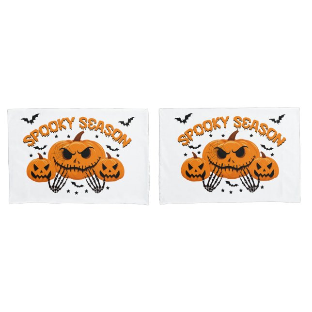 Conjunto de Halloween Pillowcase (Frente - conjunto)