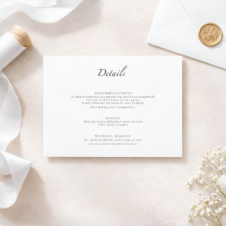 Conjunto de Inserção de Casamento Minimal Luxuoso 